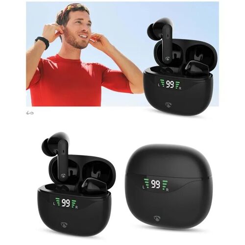 Ecouteurs Bluetooth sans fil Contrôle tactile - Boîtier de charge- Etui de charge - Témoin de charge