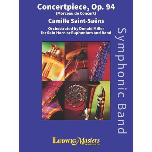 Concertpiece, Op. 94: For French Horn And Band, Conductor Score & Parts (Ludwig Masters)
