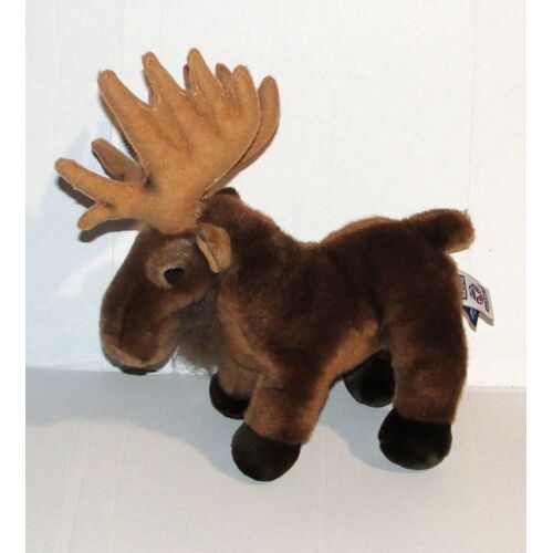peluche renne nature planet doudou plan international 24 cm