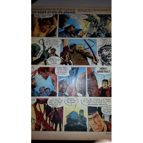 Page-Bd De La Revue Femmes D'Aujourd'Hui N°1325: Les Aventures De Bob Morane Les Sept Croix De Plomb