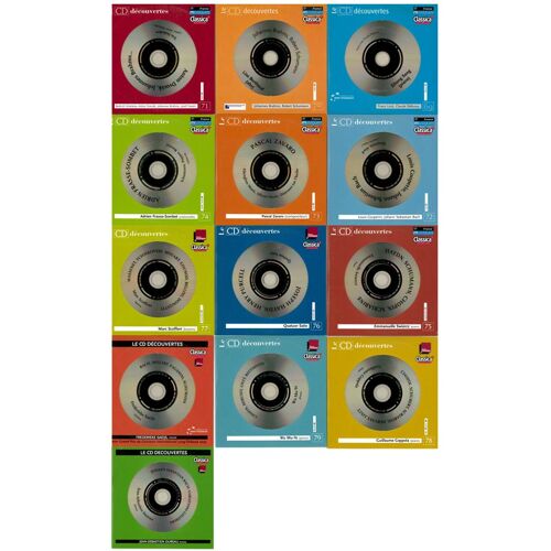 Lot 13 Cds Musique Classique - Collection Le Cd Découvertes France Musique