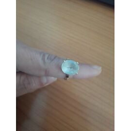 Bague Femme - Aigue Marine - Or 18 Carats