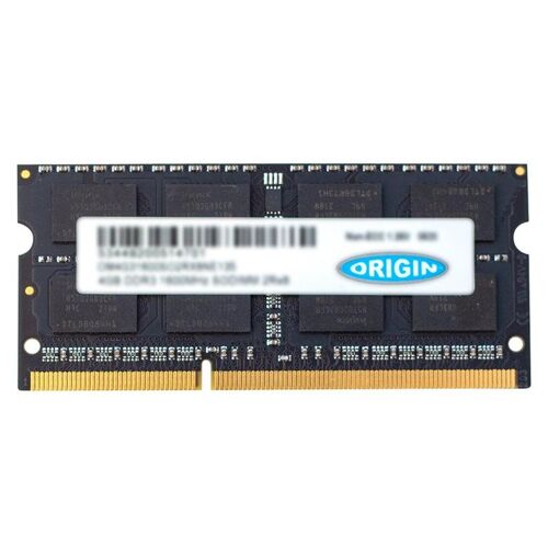 Origin Storage - DDR3 - module - 8 Go - SO DIMM 204 broches - 1600 MHz / PC3-12800 - mémoire sans tampon - non ECC - pour Dell Latitude E5540