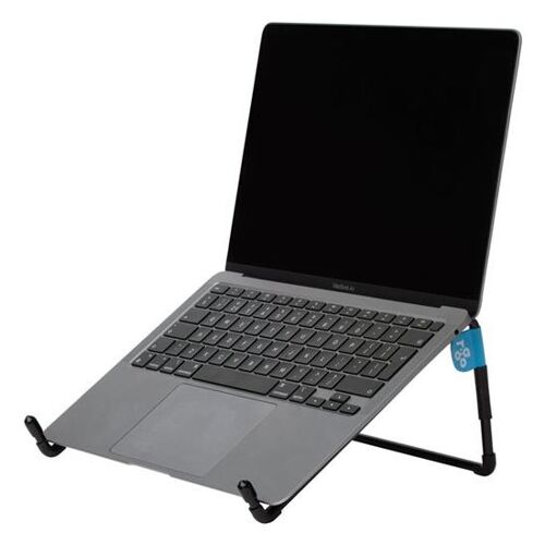 R-Go Support pour ordinateur portable Steel Travel - Support pour ordinateur portable - 10" - 22" - noir