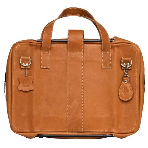 R-Go Sacoche pour ordinateur portable Viva - Sacoche pour ordinateur portable - 15.6" - brun