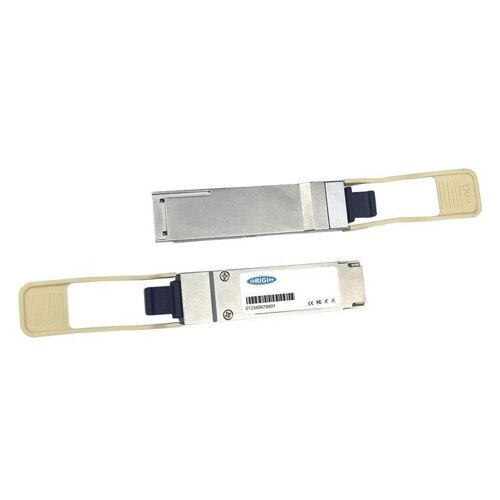 Origin Storage - Mode de transmetteur QSFP+ (équivalent à : Dell 407-BBZU) - 40GbE - plus de fibre optique - 40GBASE-SR4 - multi-mode MPO-12 - jusqu'à 150 m - 850 nm