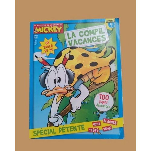 Le Meilleur Du Journal De Mickey N°9 Disney Bd Très Bon État