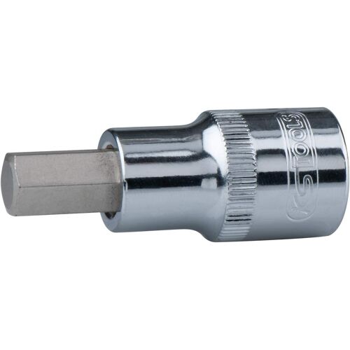 KS TOOLS Werkzeuge-Maschinen GmbH Douille-embout 1/2 CHROMEplus, six pans creux, courte, 13 mm (918.5302)