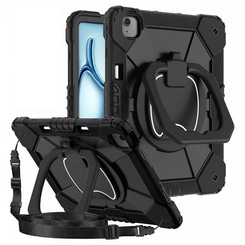 Coque Antichoc pour iPad Air 13 2024 / 2025 / M4 2026 avec Poignée Support Noir