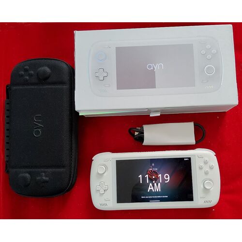 Ayn Odin 2 MAX HDD 512go RAM 16go Complète Boite +Notice + Cable alimentation + Pochette
