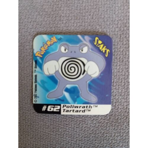 Magnet Pokémon Staks N°62 Tartard