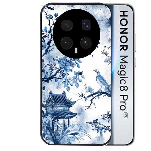 Coque noire pour MAGIC 8 PRO japan art
