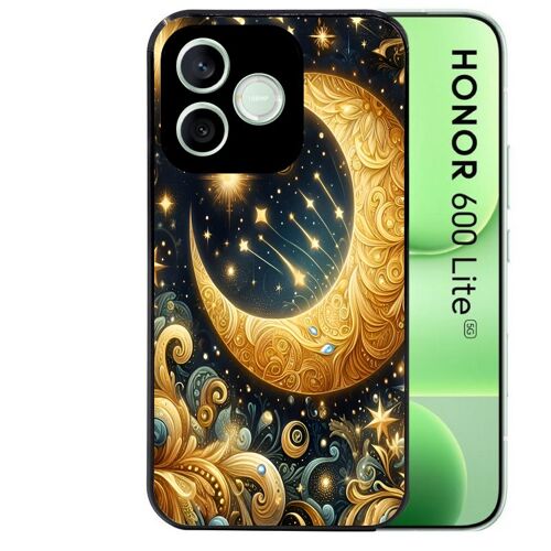 Coque noire pour HONOR 600 LITE lune astre