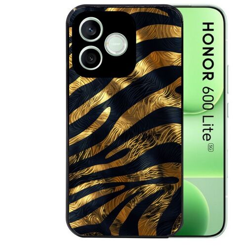 Coque noire pour HONOR 600 LITE zebre gold
