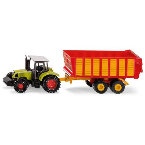 Siku John Deere Avec Remorque D'Ensilage