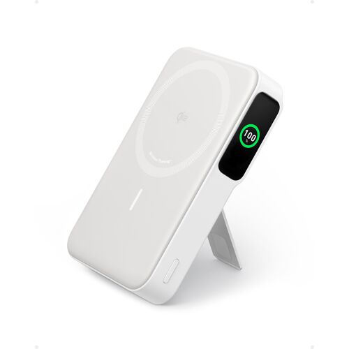 Anker A1654g21 Banque D'alimentation Électrique 10000 Mah Recharge Sans Fil Blanc