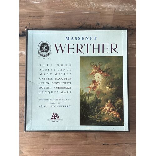 Vinyles : Massenet Werther