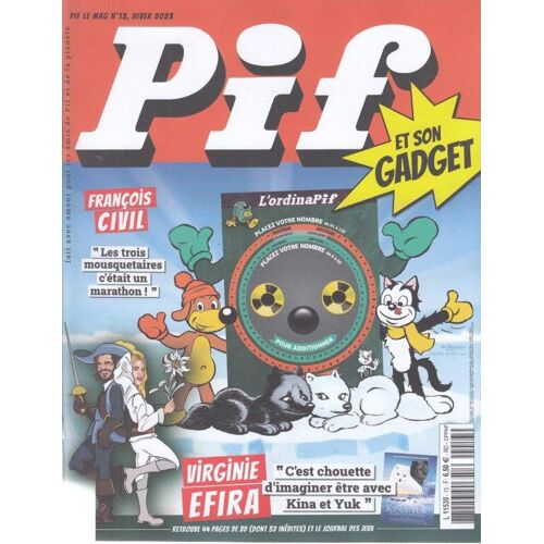 Pif Le Mag N° 13 ( Hiver 2023 ) / Pif Et Son Gadget " L'Ordinapif " - Avec 44 Pages De B.D. ( Dont 32 Inédites ) Et Le Journal Des Jeux