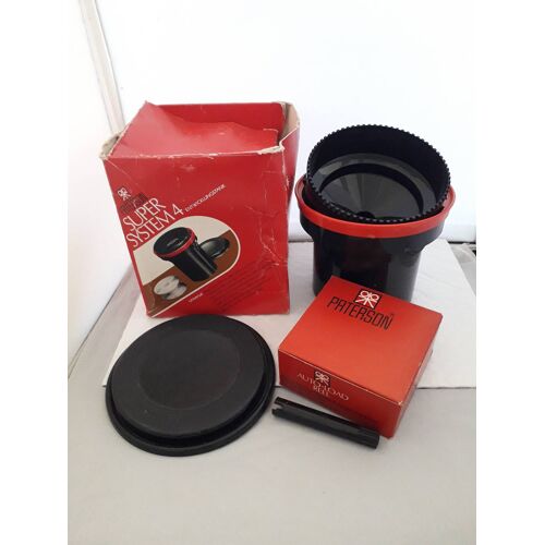 PATERSON CUVE DE DEVELOPPEMENT SUPER SYSTEM 4 pour les films 135 126 127 120 et 220