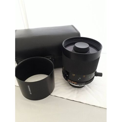 OBJECTIF TAMRON 500 mm F8 CATADIOPTRIQUE (miroir) complet