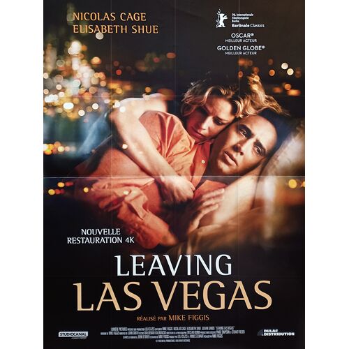 Leaving Las Vegas - Véritable Affiche De Cinéma Pliée - Format 120x160 Cm - De Mike Figgis Avec Nicolas Cage, Elisabeth Shue, Julian Sands - 1995 Ressortie 2026