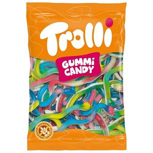 Bonbons Trolli Serpentins Gélifiés Sachet De 1kg