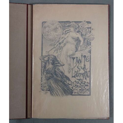 Traité Sur L'Écarté [ Jeu De Cartes ] Couverture Illustrée Par L. Gambey - Reliure Signée