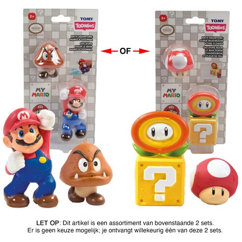 Tomy My Mario Figurines Pour Le Bain