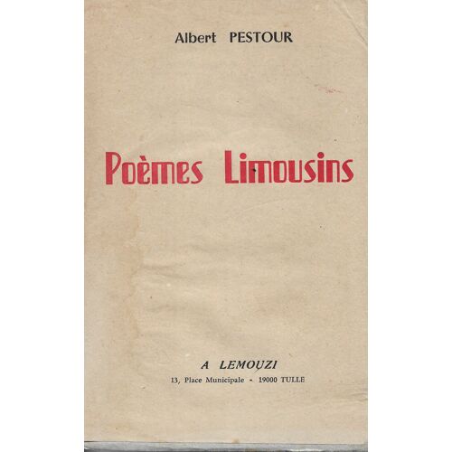 Poèmes Limousins