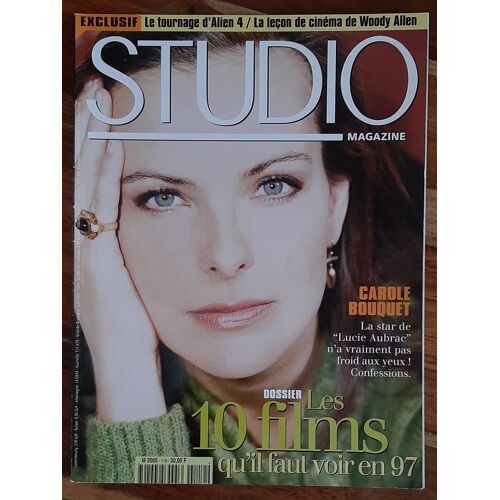 Studio Magazine - N° 119 Février 1997 - Carole Bouquet