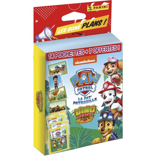 Panini France La Pat'patrouille Dino Rescue - 14 Pochettes + 7 Offertes