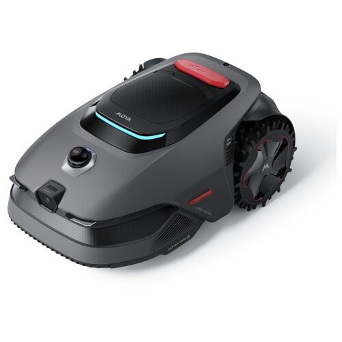 Dreame LiDAX Ultra 1200 Tondeuse à gazon robot Batterie Gris, Rouge et Noir
