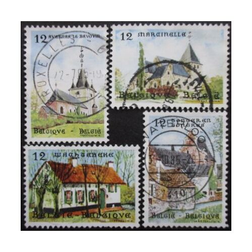 Belgique Série N°2179 Au 2182 Oblitérés