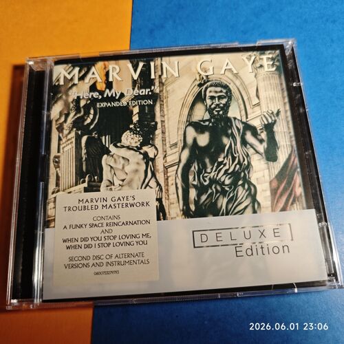Marvin Gaye ‎– Here, My Dear .  2 × Cd, Album, Deluxe Edition, Reissue, Remastered, Expanded Edition