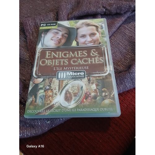 Vend jeux pc énigmes et objets cachés bon état