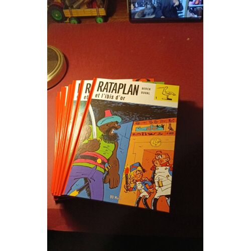 Lot De 9 Bandes Dessinées - Intégrale Rataplan - De Berck Et Duval - Bd Must - Édition Limitée Avec Ex Libris.