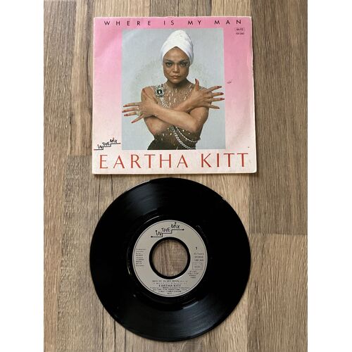 Vinyle 45 Tours-Eartha Kitt-Where Is My Man ?