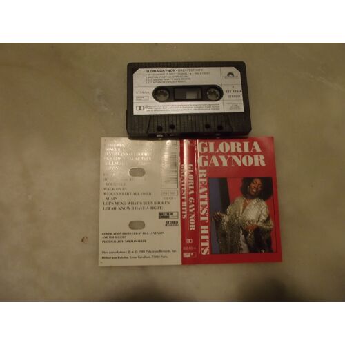 Cassette Audio Gloria Gaynor Greatest Hits