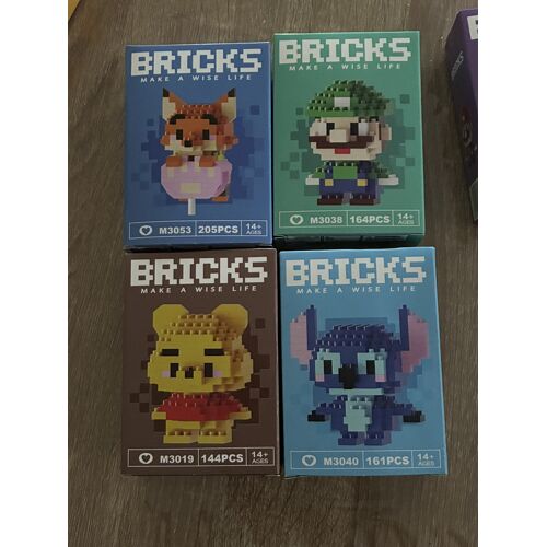 Mini blocs de construction type nanoblocks