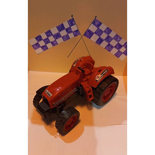 Voiture miniature tracteur plastique