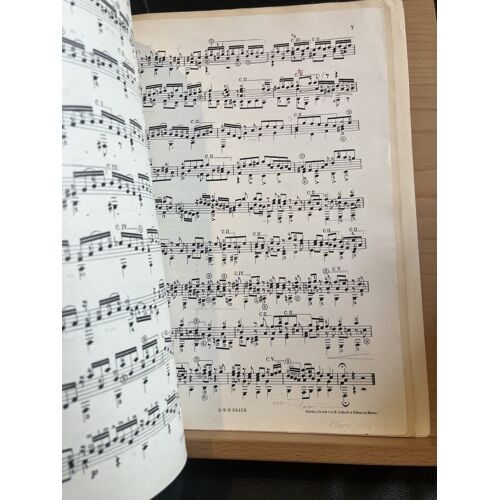 Jean-Sébastien Bach Prélude Et Fugue Pour Guitare Ed. Schott 145 Segovia