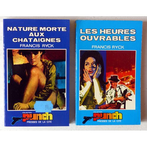 [Lot De 2 Romans Policiers Parus Dans La Collection Punch)