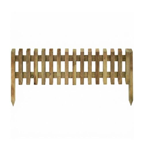 Bordure De Jardin En Bois À Planter - 112 X 28 Cm