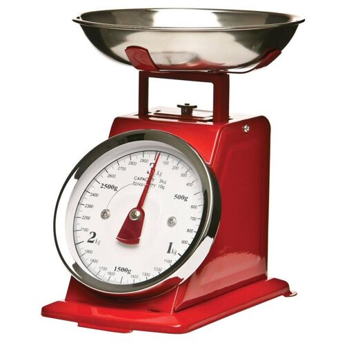Premier Housewares Olivier Rouge Comptoir Balances de cuisine mécaniques