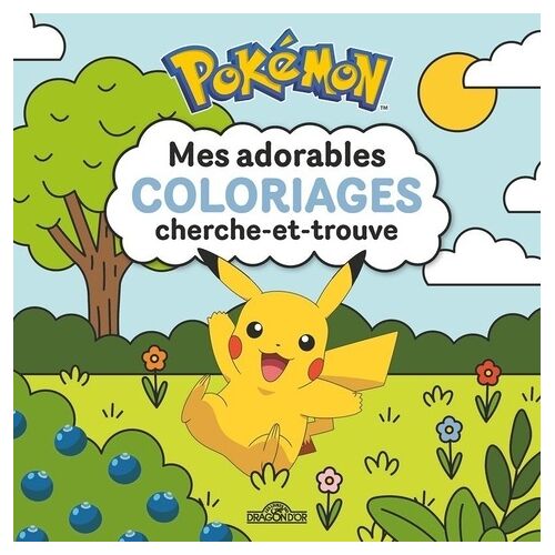 Mes Adorables Coloriages Cherche-Et-Trouve Pokémon