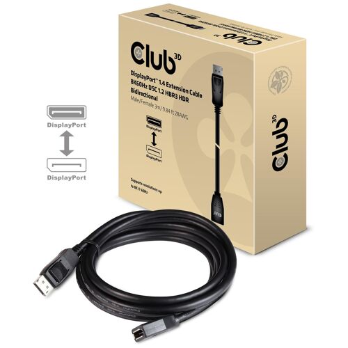 CLUB3D cac-1023 3 m DisplayPort Noir