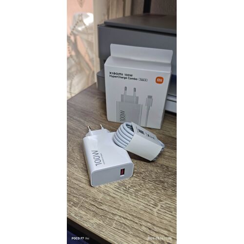 Chargeur d'origine Xiaomi 100W HyperCharge Combo + Câble Type-C