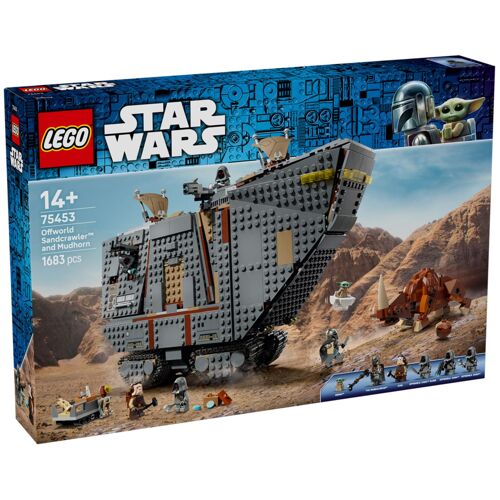 LEGO Star Wars - Le Sandcrawler d'Offworld et le Mudhorn - 75453