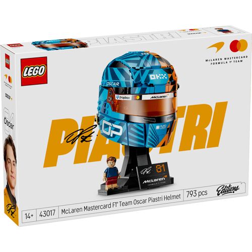 LEGO Editions - McLaren Mastercard F1 Team Casque d'Oscar Piastri - 43017