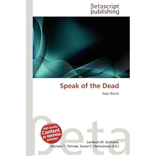 Speak Of The Dead